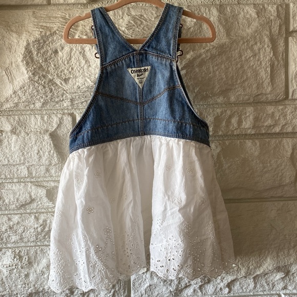 ✨OshKosh B’Gosh Denim Dress 18-24 Months - Picture 6 of 9